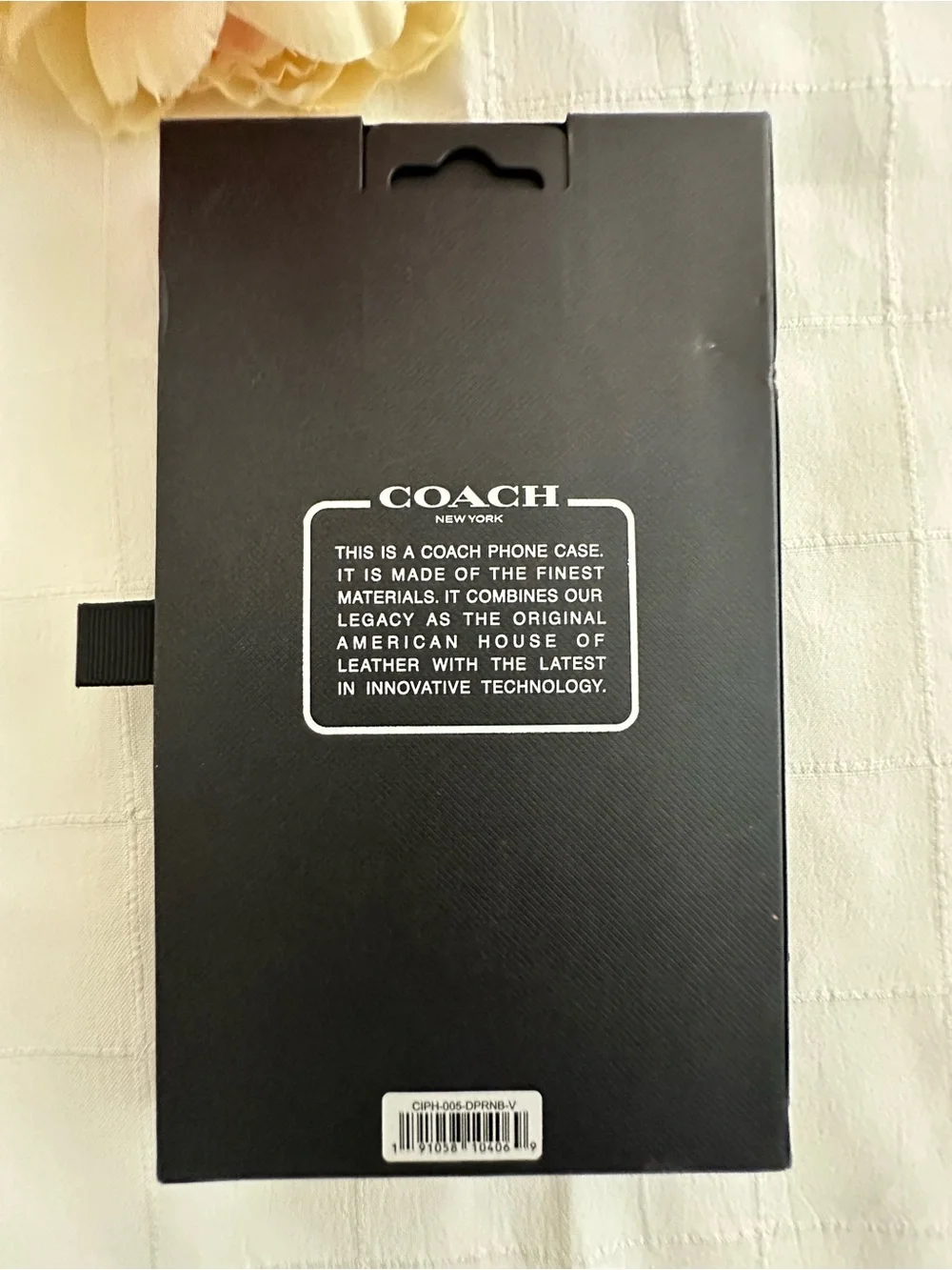COACH NWT Floral IPhone case.